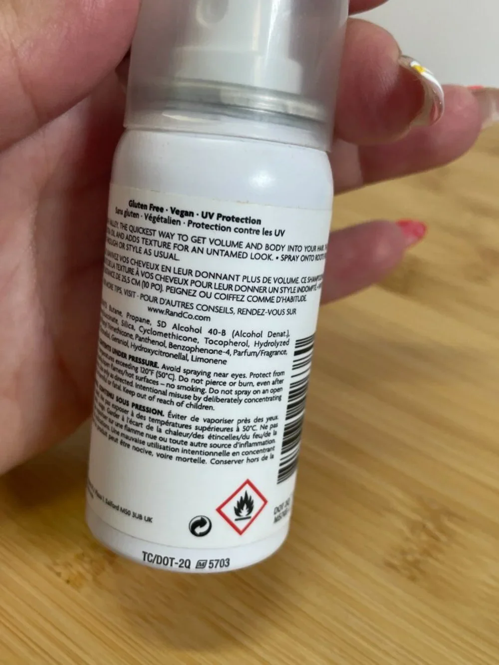 R+CO Death Valley Dry Shampoo 1 oz Absorbs Oil Texturizes Volume Vegan